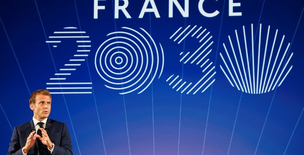 Macron devoile le plan d'investissement de 30 milliards d'euros france 2030