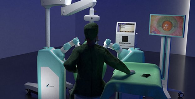 La startup montpelliéraine AcuSurgical est spécialisée en robotique chirurgicale vitréo-rétinienne