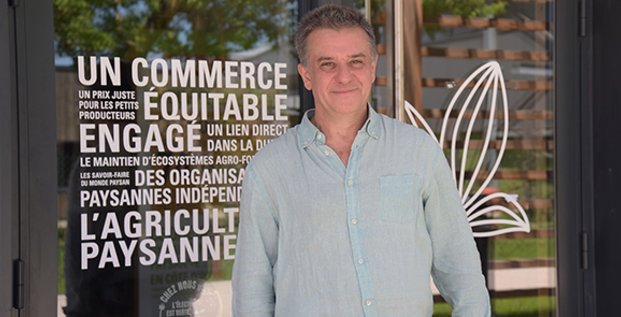 Rémi Roux, fondateur et dirigeant de la Scop Ethiquable (dans le Gers) et nouveau président de l'URSCOP Occitanie.