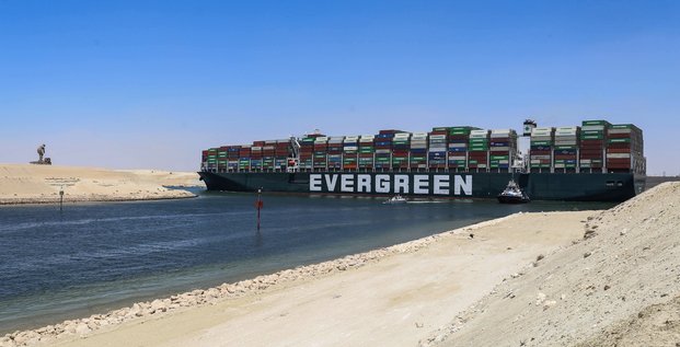Ever Given, Evergreen, canal de Suez