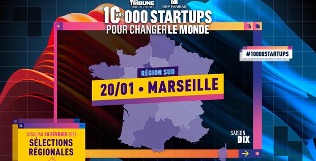 Prix 10000 startups 2022 Marseille
