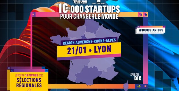 Lyon 10000 startups 2022