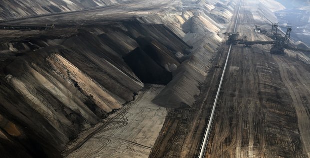 Mine de lignite allemande