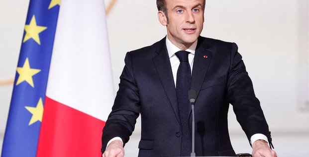 Macron s'exprimera sur l'ukraine a 20h00, annonce l'elysee