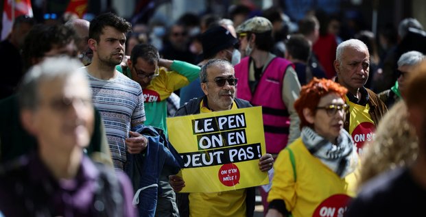 France 2022: manifestations contre l'extreme droite dans une trentaine de villes