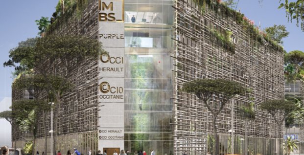 Le futur Campus de Montpellier Business School comptera quelque 28.000 m2 de surface de plancher sur le quartier Cambacérès de Montpellier.
