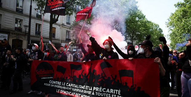 France: un 1er-mai tres politique avant le troisieme tour des legislatives