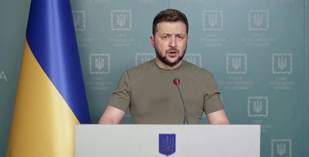 Ukraine: zelensky declare que la region du donbass est completement detruite