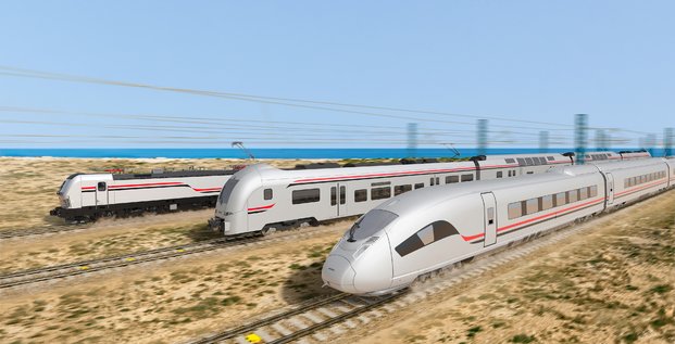 Siemens trains Egypte