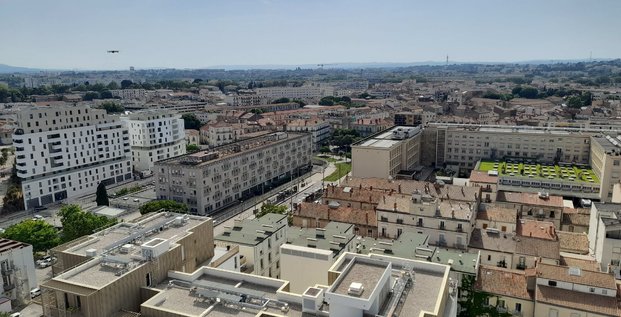Immobilier : Montpellier vu d'en haut