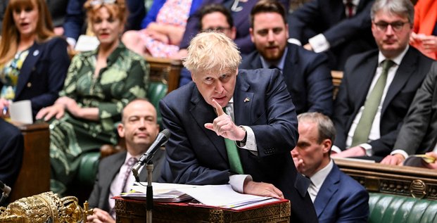 Boris Johnson, 6 juin 2022, Parlement
