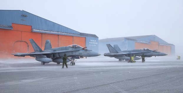 CF-18 Hornets, Canada, Norad, Thulé, Groenland, US Air Force