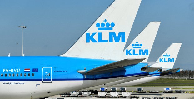 Klm va supprimer jusqu'a 20 vols europeens par jour