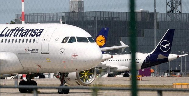 Lufthansa annule un millier de vols en raison d'une greve