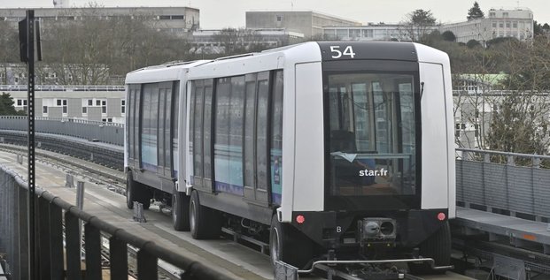 Rennes, métro automatique, ligne b, Cityval, Siemens Mobility