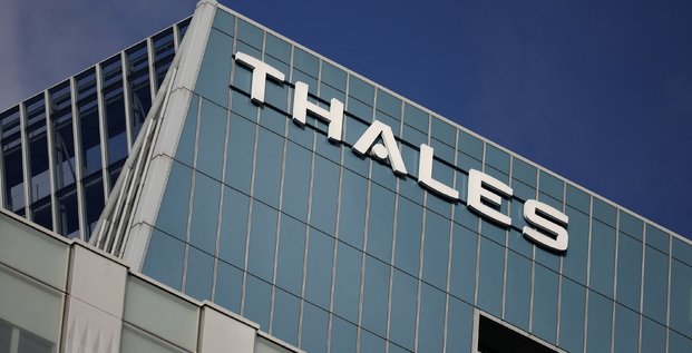Photo d'illustration du logo de thales