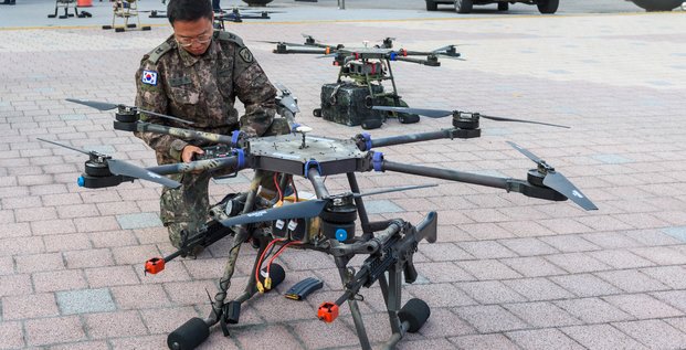 Drone, Corée du Sud, Corée du Nord, armes