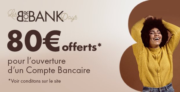80 € offre de bienvenue BforBank