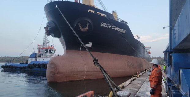 brave commander navire blé UN ukraine