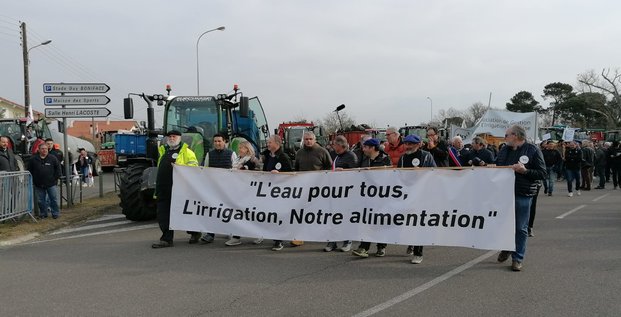 manifestation mont-de-marsan agriculteurs