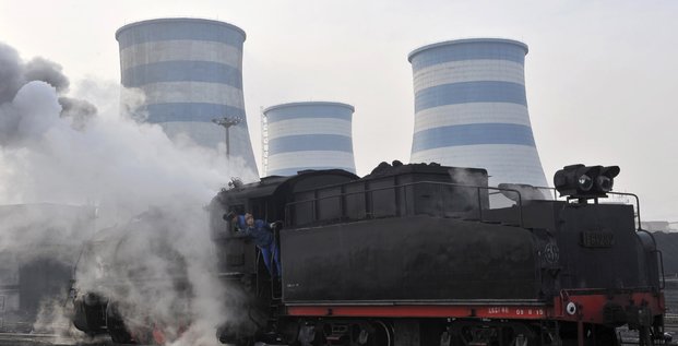Chine, charbon, centrale thermique, Shenyang