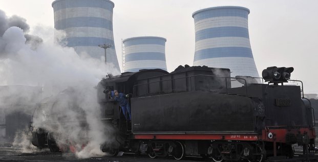 Chine, charbon, centrale thermique, Shenyang