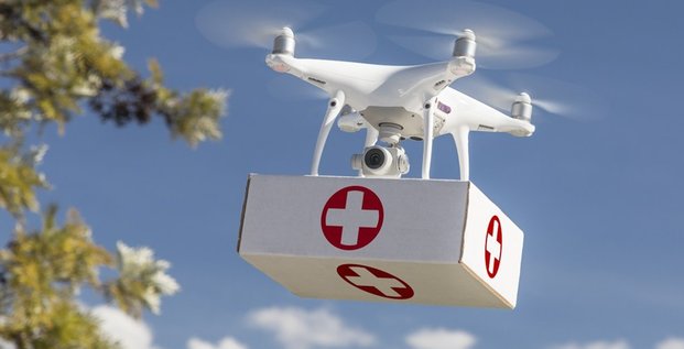 Transport médical par drone