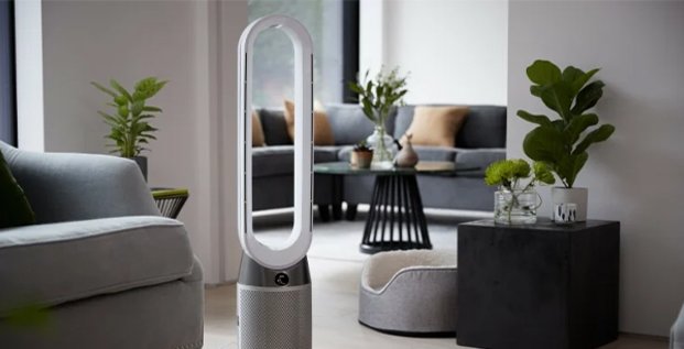 La gamme complète Dyson de purificateurs d’air et ventilateurs pour votre confort au travail ou à la maison.