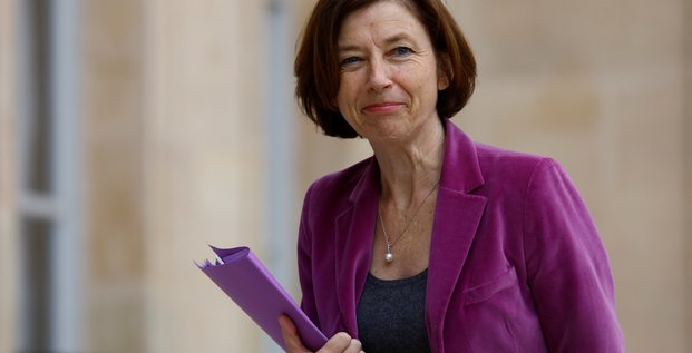 L'ancienne ministre francaise des armees florence parly a l'elysee