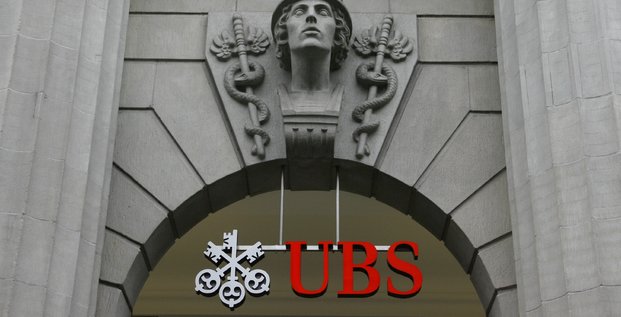 Logo de la banque suisse ubs a zurich