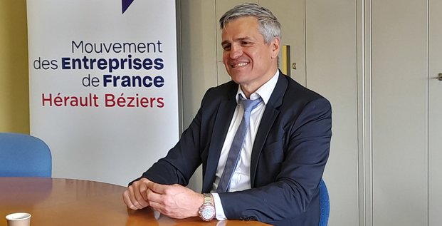Matthieu Ourliac, président du Medef Hérault Béziers.