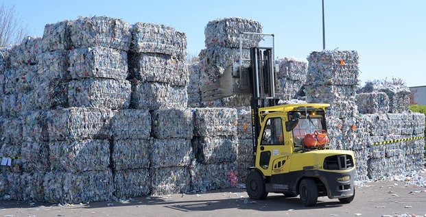 L’usine est leader en matière de recyclage du PET en France, et peut produire en moyenne 48 000 tonnes de PET recyclé chaque année
