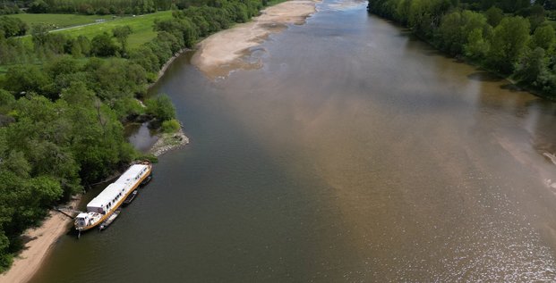 sécheresse quais de Loire