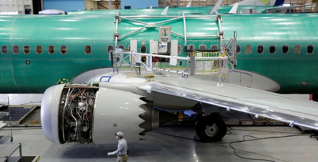 Photo d'archives d'un 737 max-9 de boeing a renton, aux etats-unis