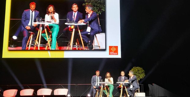 Premières Rencontres des maires d'Occitanie, le 9 mai 2023 à Montpellier.