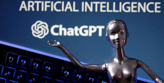 Le logo de chatgpt et les mots ai artificial intelligence