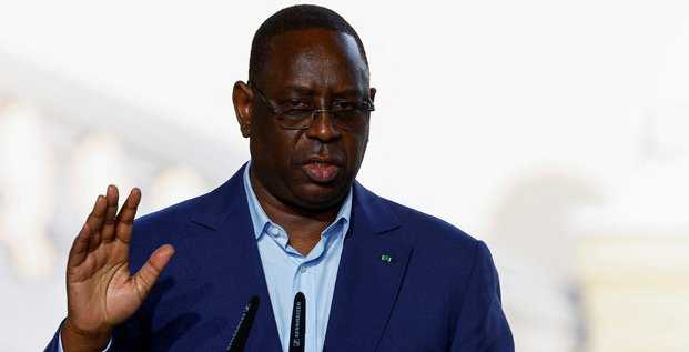 Le president senegalais macky sall