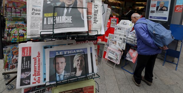 Presse : kiosque à journaux à Nice