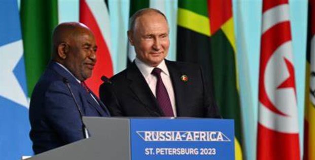 assoumani poutine sommet russie afrique