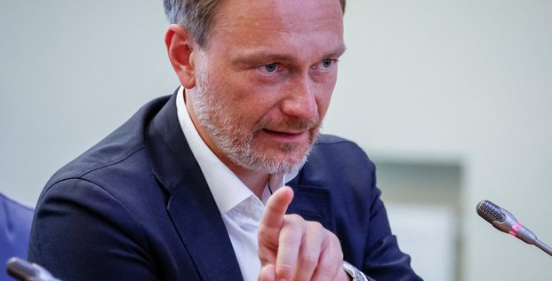 Le ministre allemand des finances, christian lindner