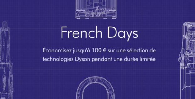 French Days : économisez 100 € sur une sélection d’appareils Dyson