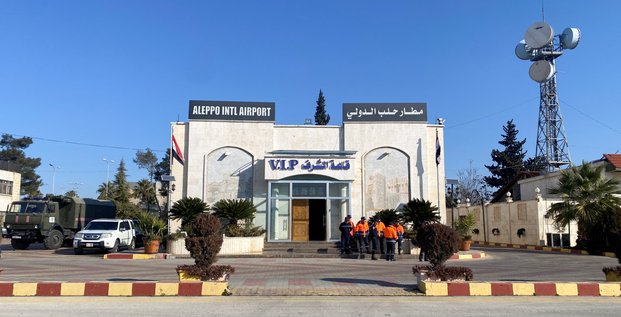aéroport d'Alep syrie