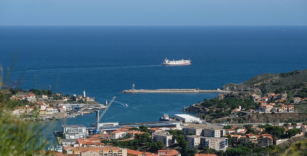 Le port de Port-Vendres (Pyrénées-Orientales)