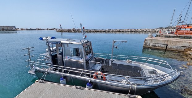 Le bateau Louis Euzet est le second bateau de la Station méditerranéenne de l'environnement littoral (SMEL).