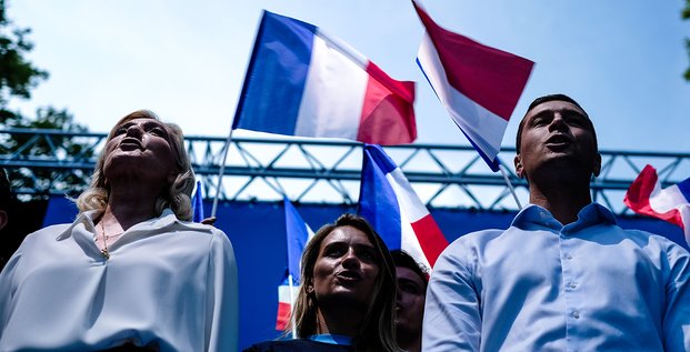 Comment Marine Le Pen a imposé sa présence à la marche