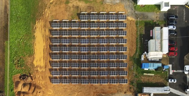 panneaux solaires photovoltaïques essity châtellerault