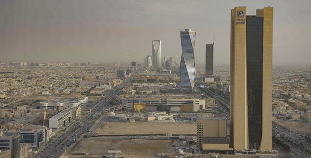 La ville de riyad, en arabie saoudite