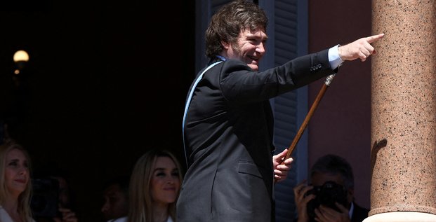 Inauguration du president argentin javier milei a buenos aires