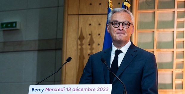 Le ministre de l'Economie Bruno Le Maire