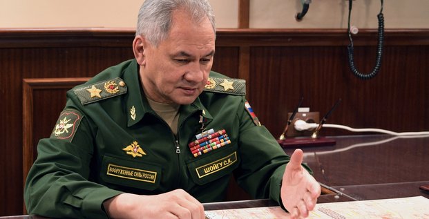 Le ministre russe de la defense serguei choigu
